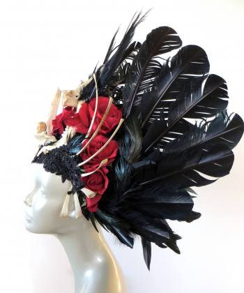 Dark Goddess - Kali headdress - SOLD