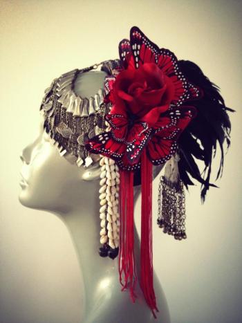 Tribal Treasure Headdress - SOLD