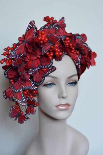 Berries and Butterflies Headdress