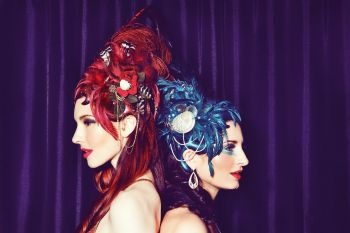 Port and Starboard headdresses by Ka Amorastreya photo by Sequoia Emmanuelle