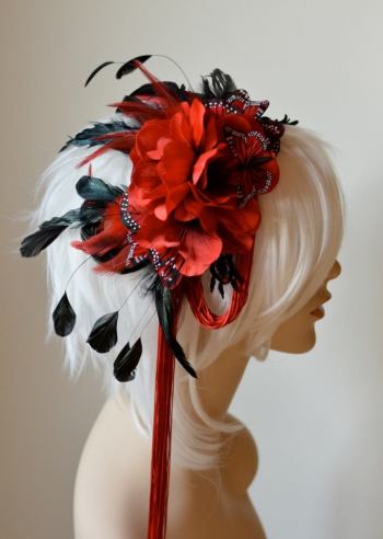 Poppies Fascinator