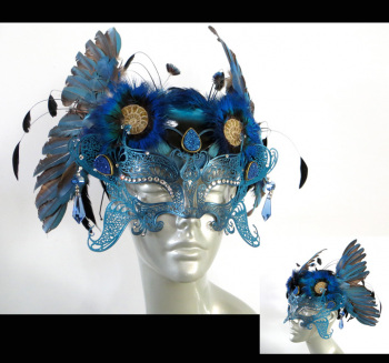 Masked Morpho Headdress