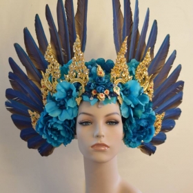 Blue Kinaree Headdress