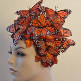 Autumn Monarch Headdress