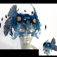 Masked Morpho Headdress