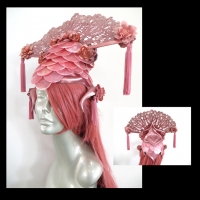 Rose Dragon Headdress