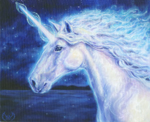 Unicorn Painting by Ka Amorastreya