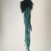 Solar Flight - Macaw Feather & Fringe Smudge Fan SOLD - Image 6