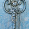 The Key to the Sea - Original mixed media on canvas board - 13 x 15 " - Image 2
