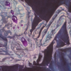 Grandmother Spider - Original painting on canvas - 30 x 48 " - Image 4