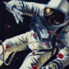 The Orbit of Love - Original painting on canvas - 30 x 40 "