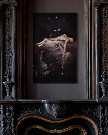 Cradle of Surrender : Original oil painting on canvas : 30 x 48" - Image 5