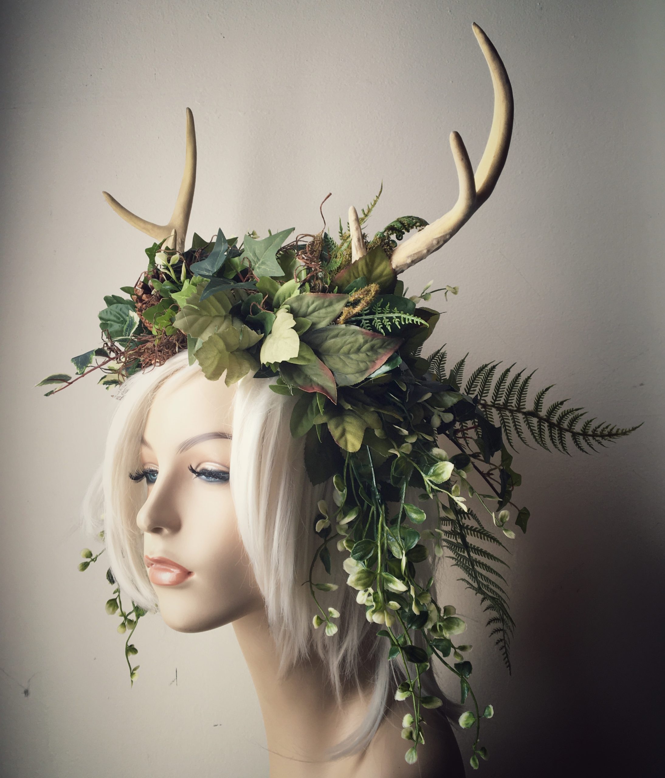 Forest Stag Headdress - Serpentfeathers