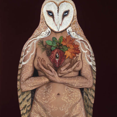 Knowing : Original oil painting on canvas : 36"x48"