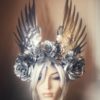 Victory Rose (Silver Wings & Roses) Headdress