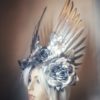 Victory Rose (Silver Wings & Roses) Headdress - Image 3
