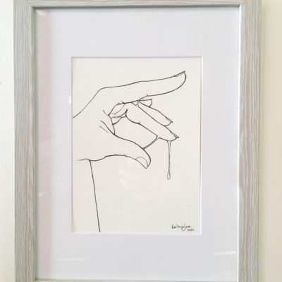 You Make Me So... - Original Ink Drawing