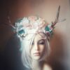 Sparkle Feathers Stag Headdress - Image 2