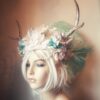 Sparkle Feathers Stag Headdress