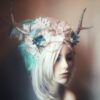 Sparkle Feathers Stag Headdress - Image 10